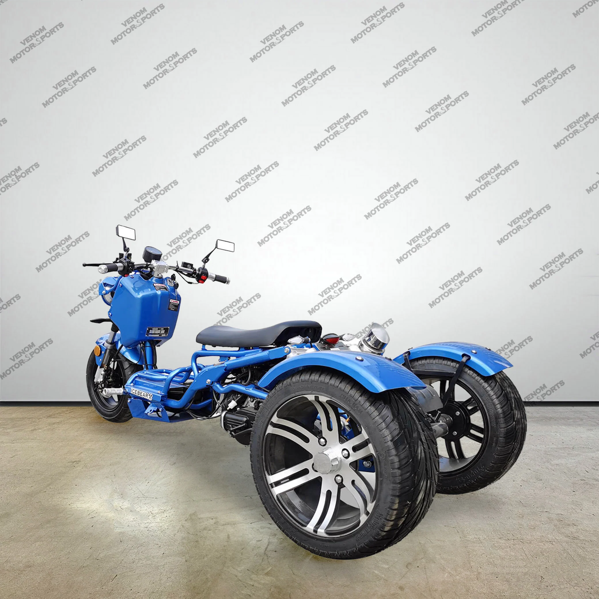 Venom Reckless Trike | 50cc 3-Wheeler | Automatic Transmission - Image 29