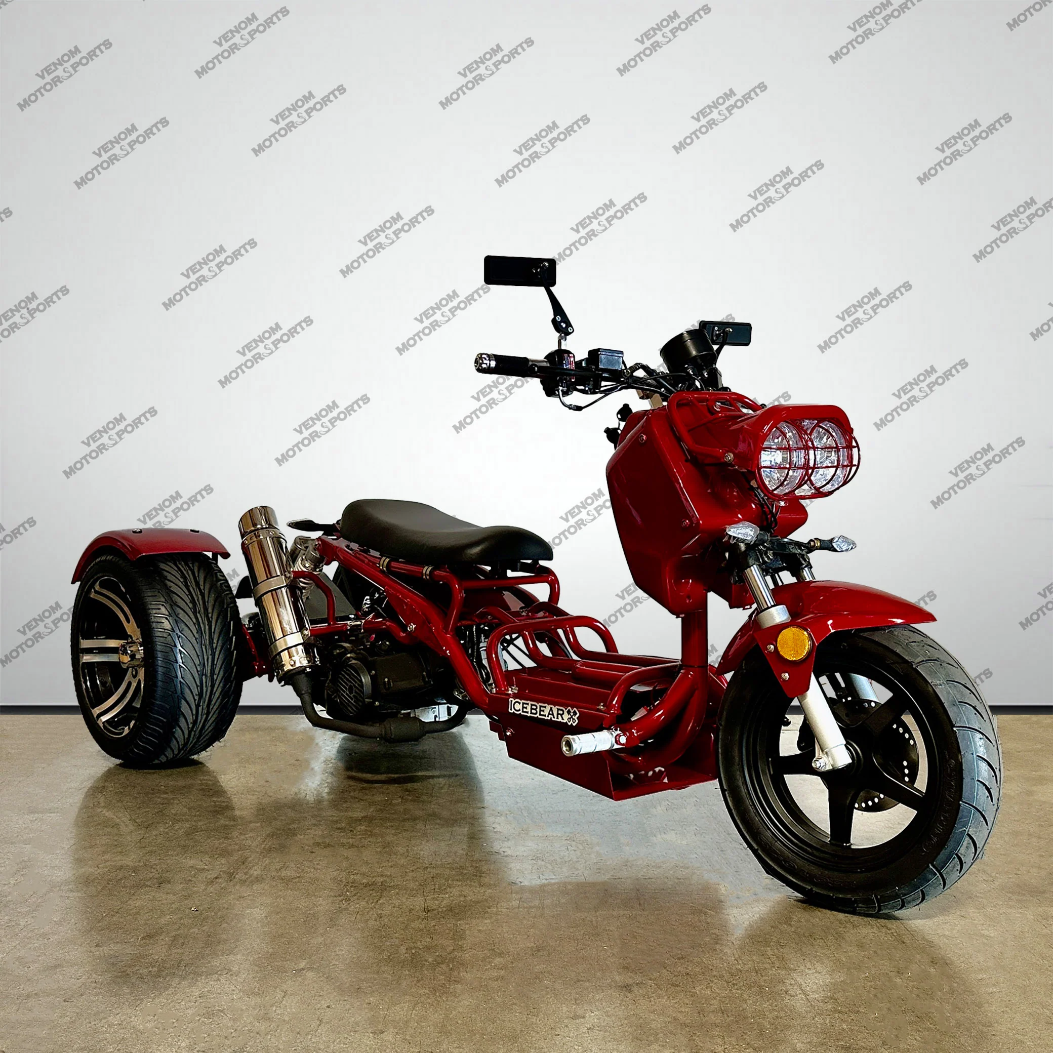 Venom Reckless Trike | 50cc 3-Wheeler | Automatic Transmission - Image 30