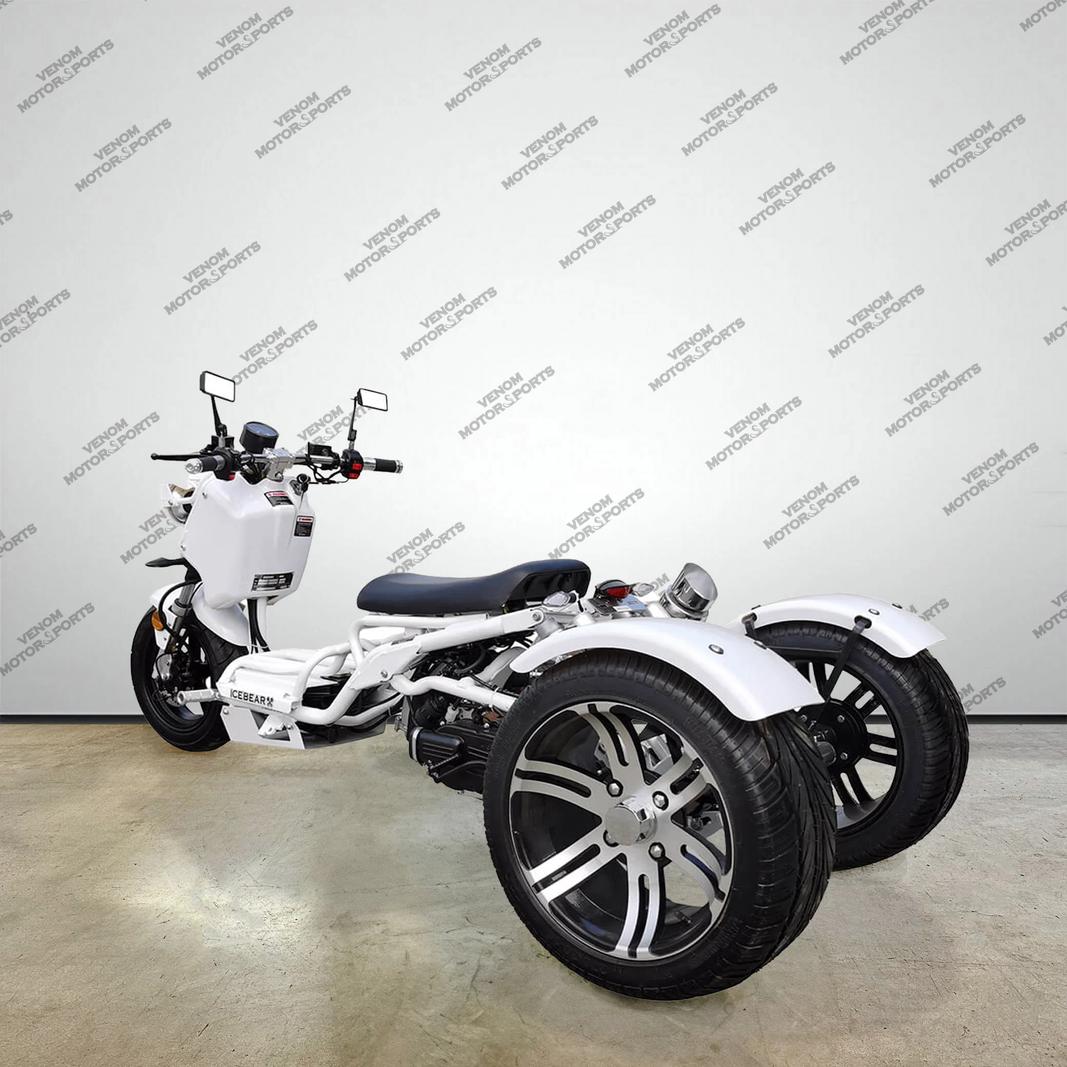Venom Reckless Trike | 50cc 3-Wheeler | Automatic Transmission - Image 34