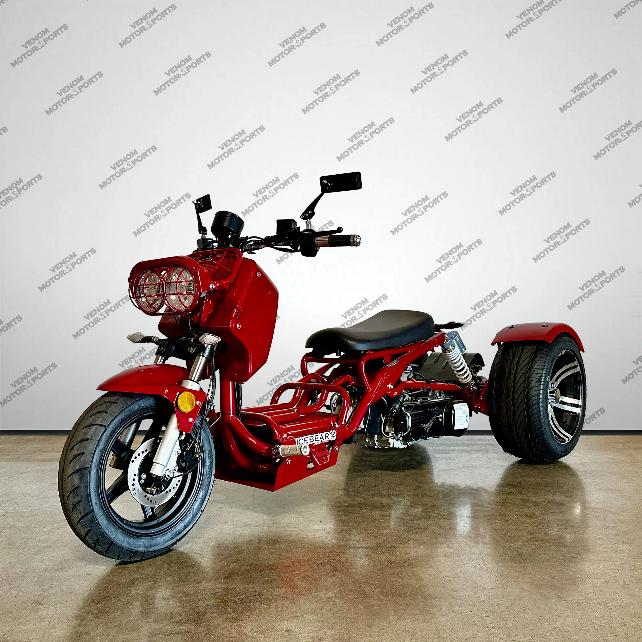 Venom Reckless Trike | 50cc 3-Wheeler | Automatic Transmission - Image 37