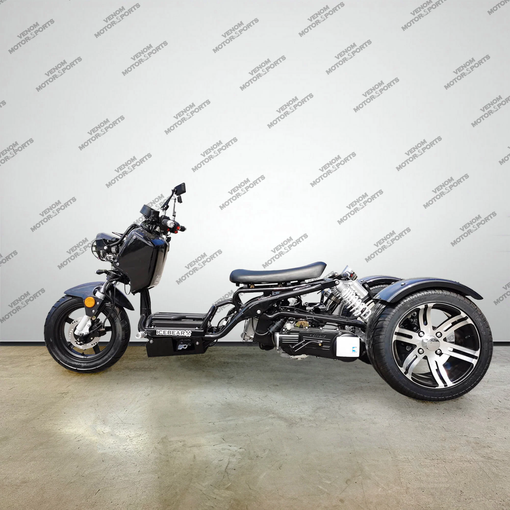 Venom Reckless Trike | 50cc 3-Wheeler | Automatic Transmission - Image 39