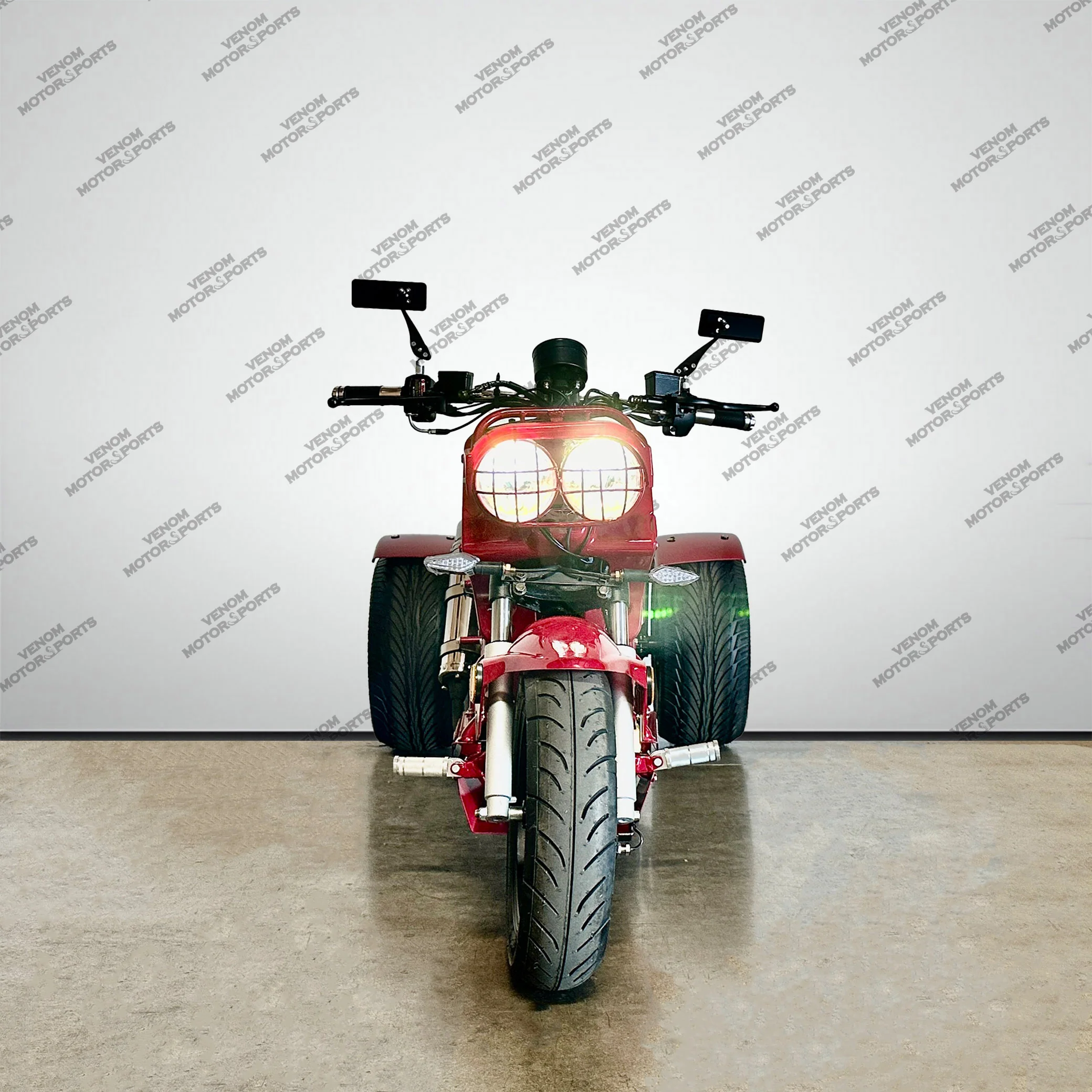 Venom Reckless Trike | 50cc 3-Wheeler | Automatic Transmission - Image 42