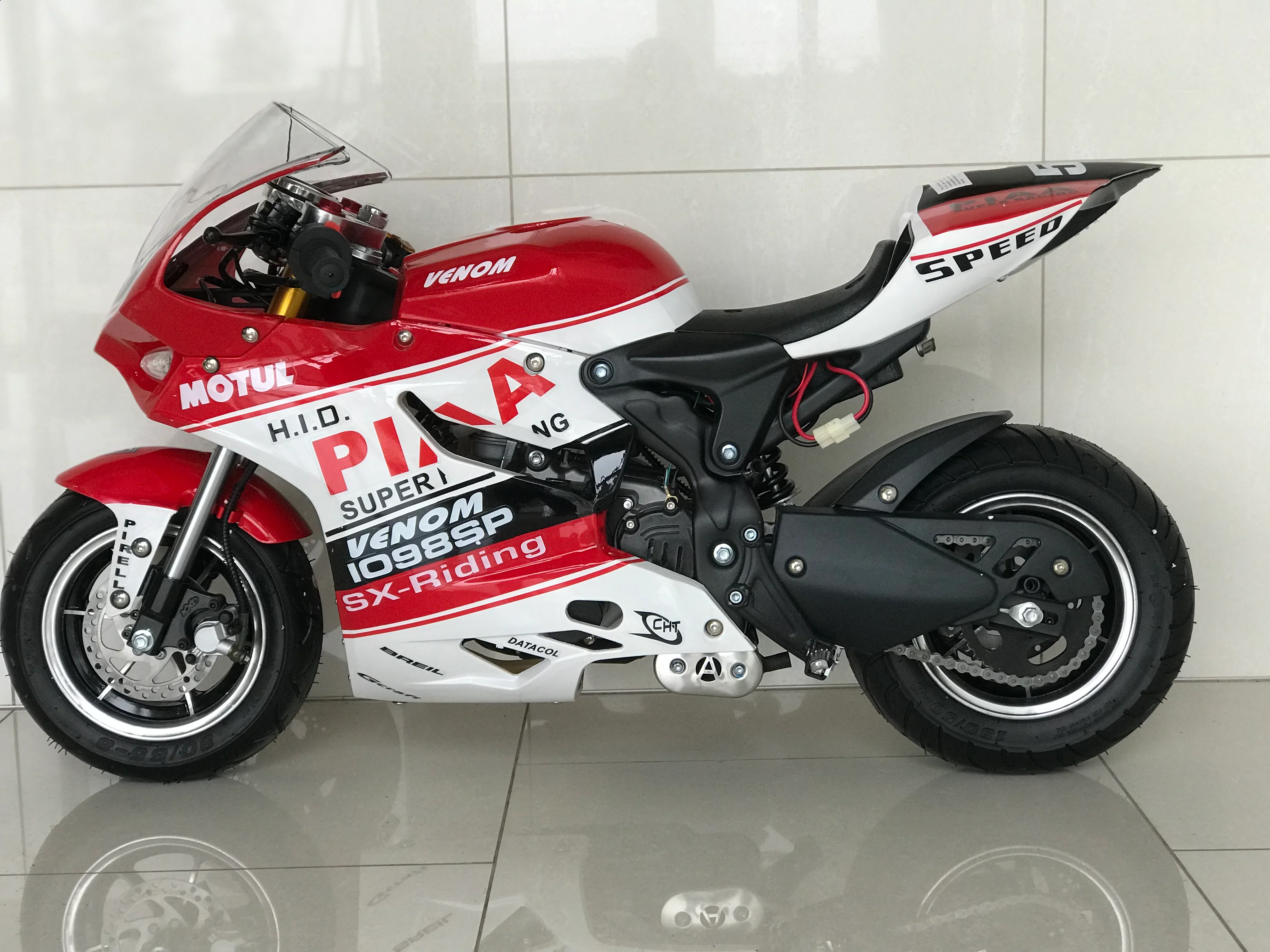 Venom x15 | 90cc Kids Pocket Bike | Automatic Transmission - Image 10