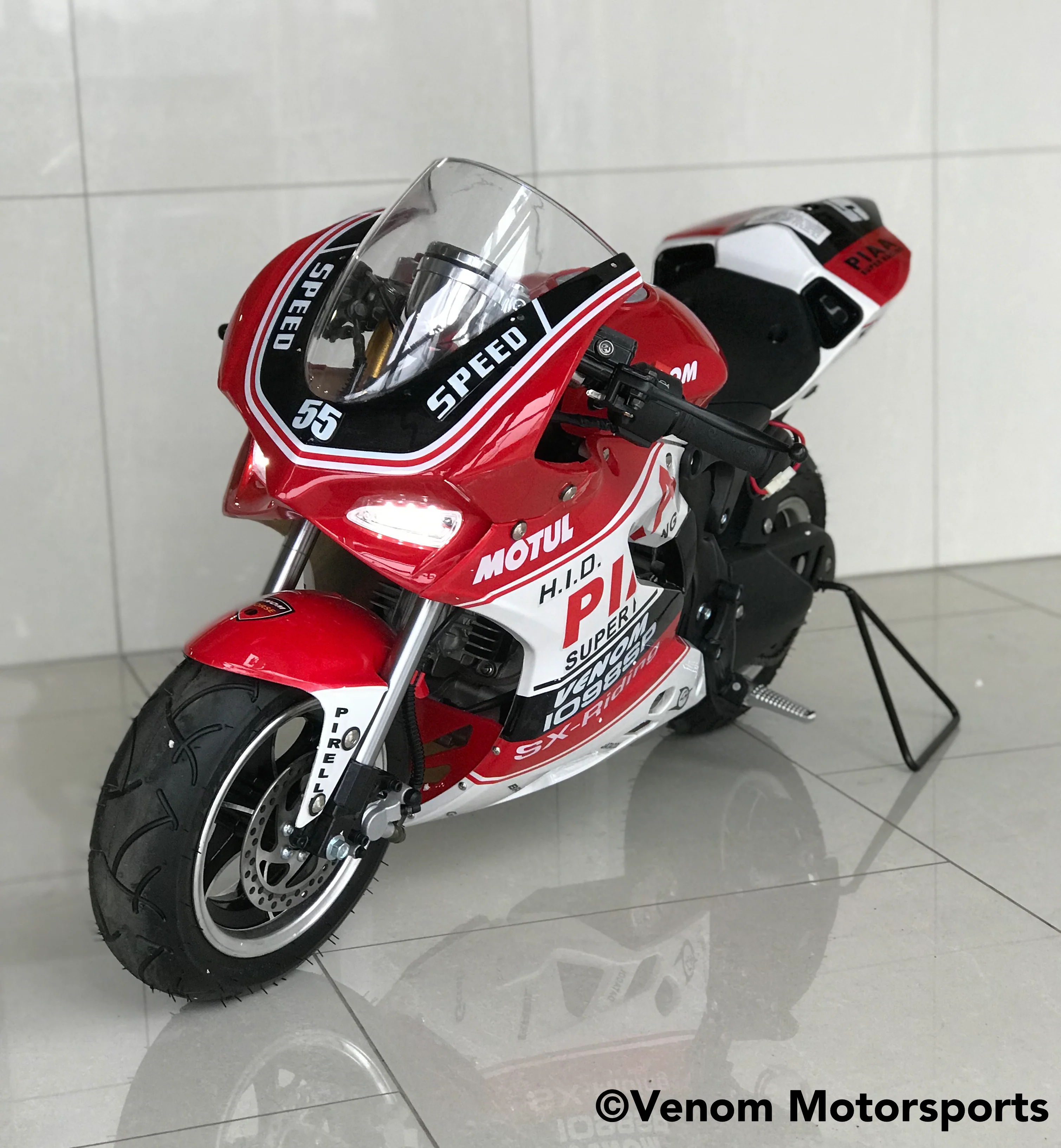 Venom x15 | 90cc Kids Pocket Bike | Automatic Transmission - Image 12