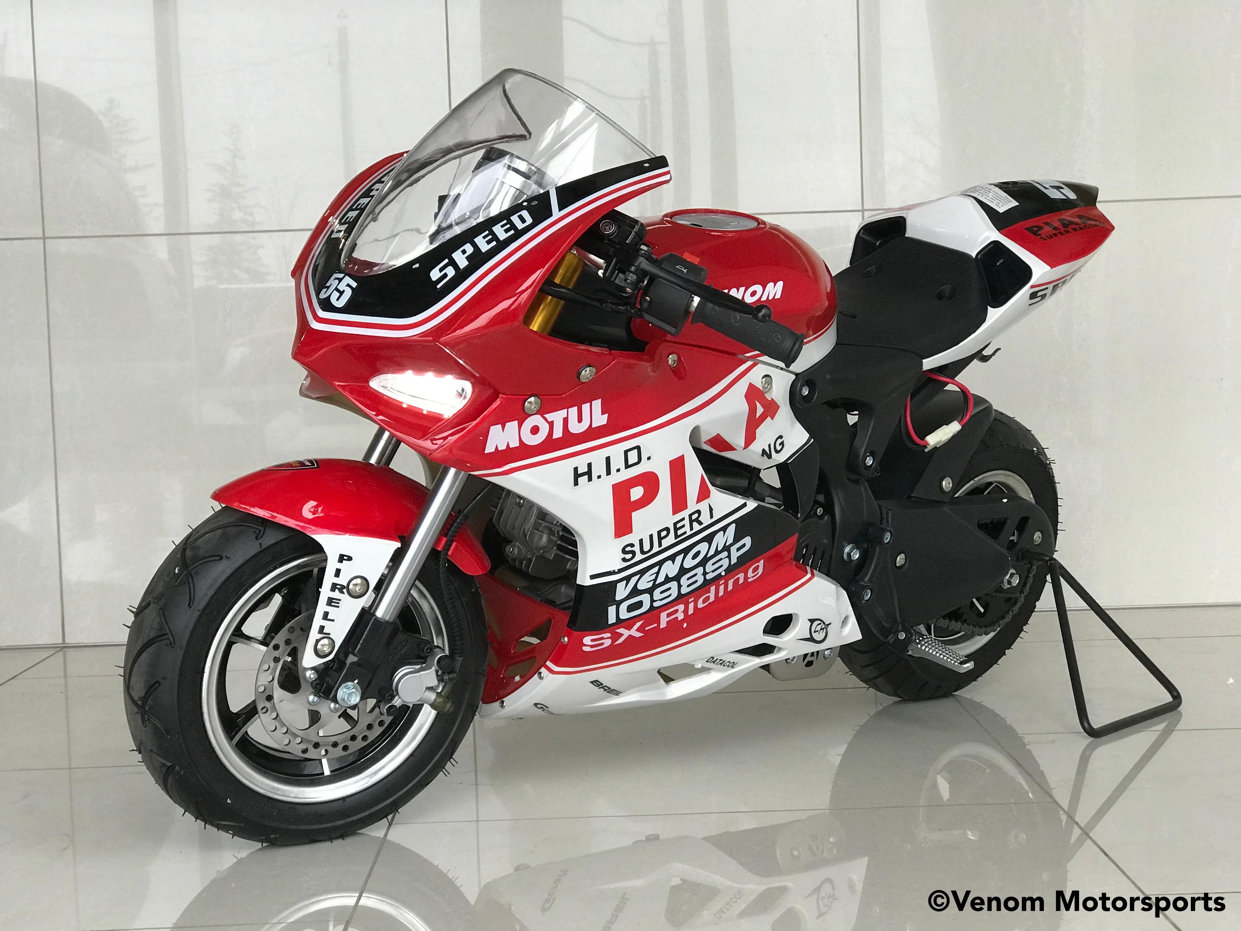 Venom x15 | 90cc Kids Pocket Bike | Automatic Transmission - Image 14