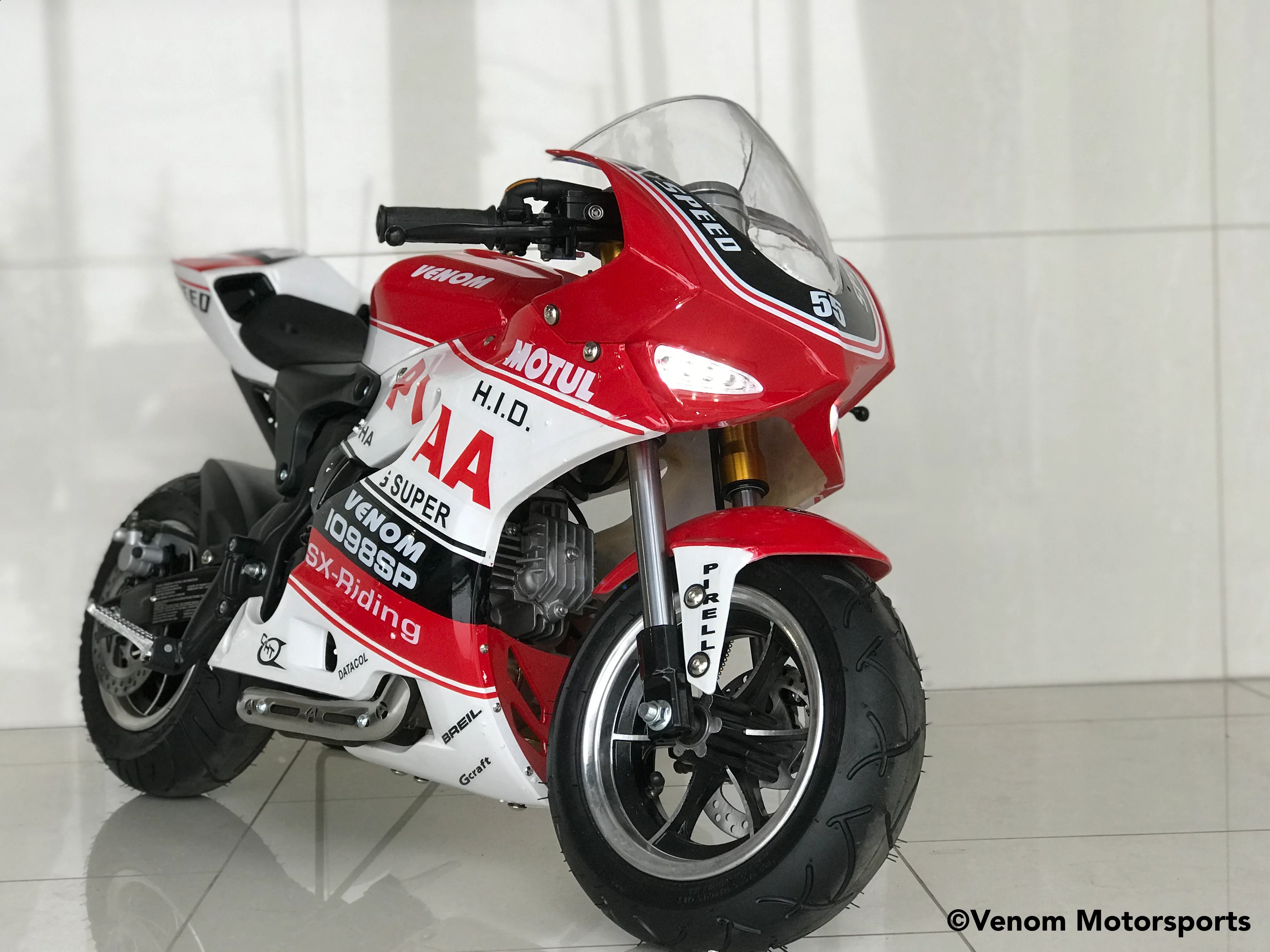 Venom x15 | 90cc Kids Pocket Bike | Automatic Transmission - Image 5