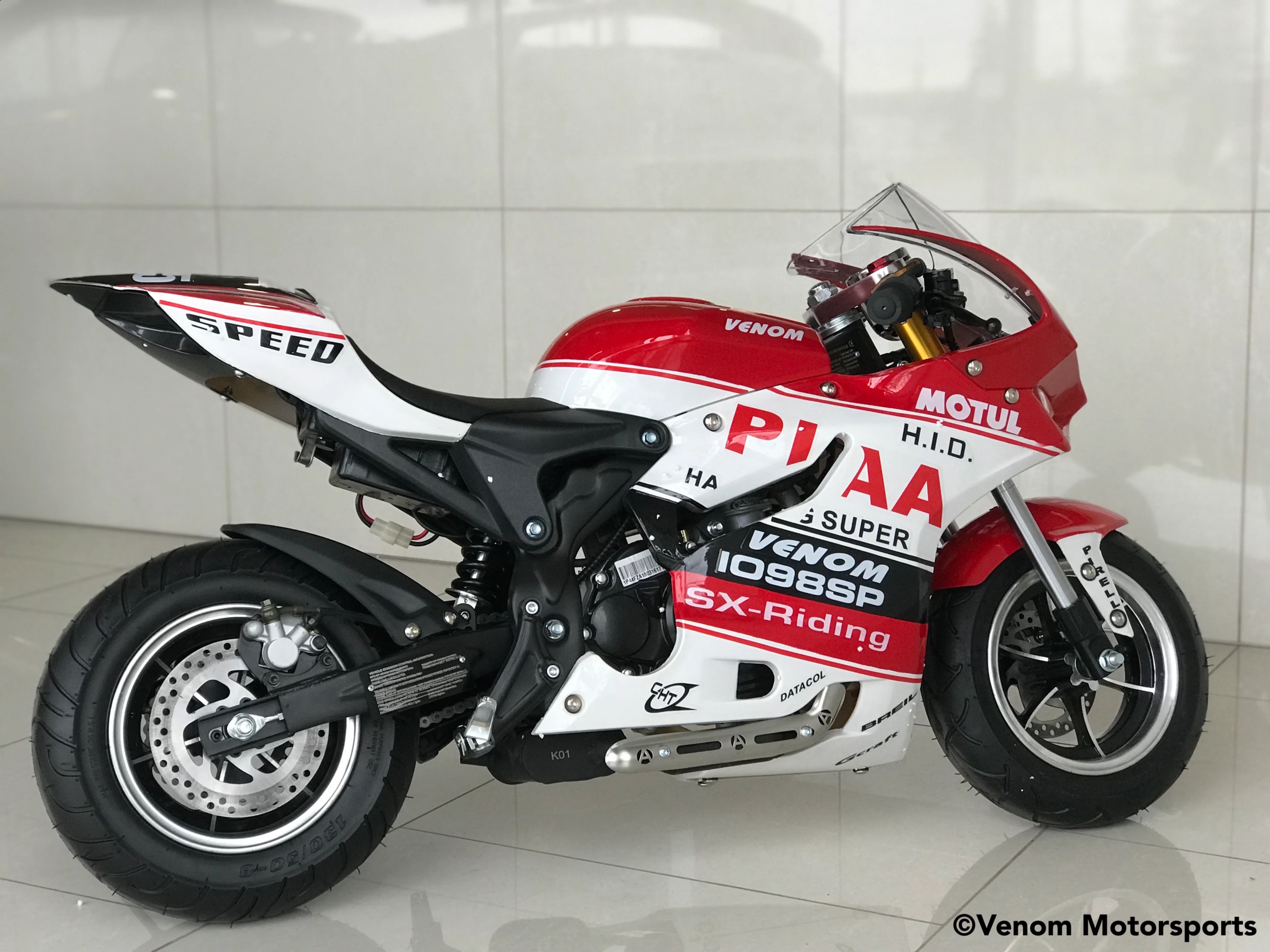 Venom x15 | 90cc Kids Pocket Bike | Automatic Transmission - Image 9