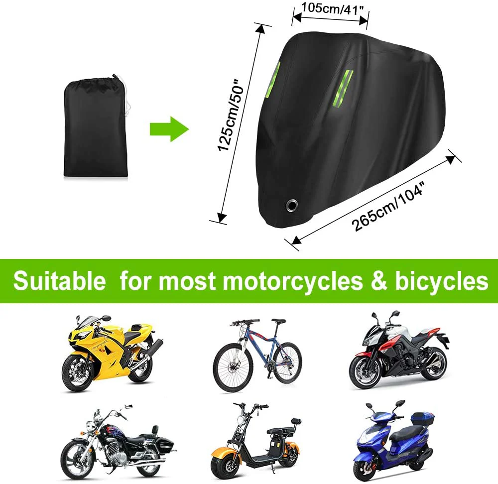 Waterproof Motorcycle Cover | Fits all 50cc-250cc Motorcycles - Image 3